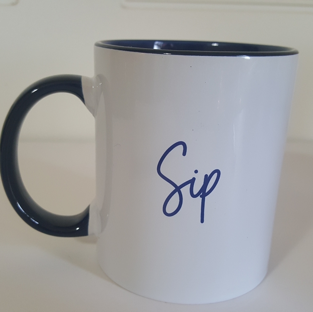 Thirty-One Hello Happy Sip Coffee Mug